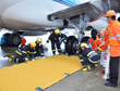 福州空港举行航空器应急救援综合演练