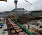 福州机场新扩建航站楼局部封顶